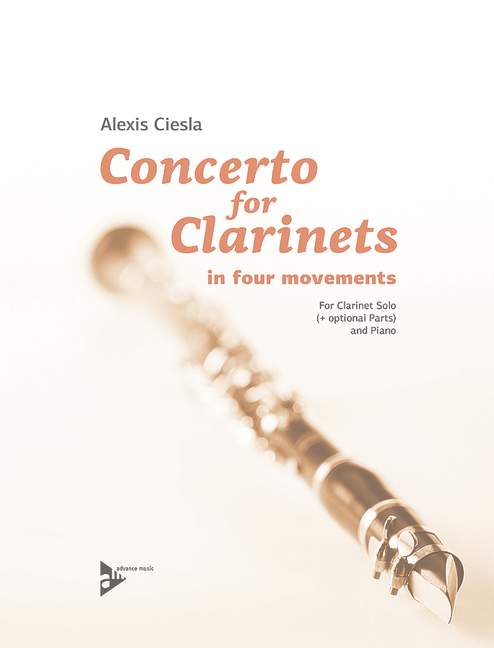 Ciesla Alexis Concerto For Clarinets Für Klarinette Solo Für Klarinette Solo Und Klarinetten